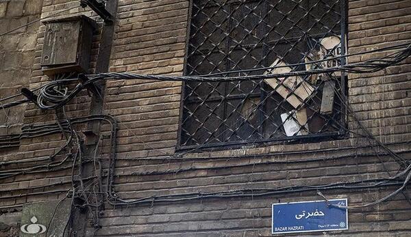 عکس قدیم گذر لوطی صالح