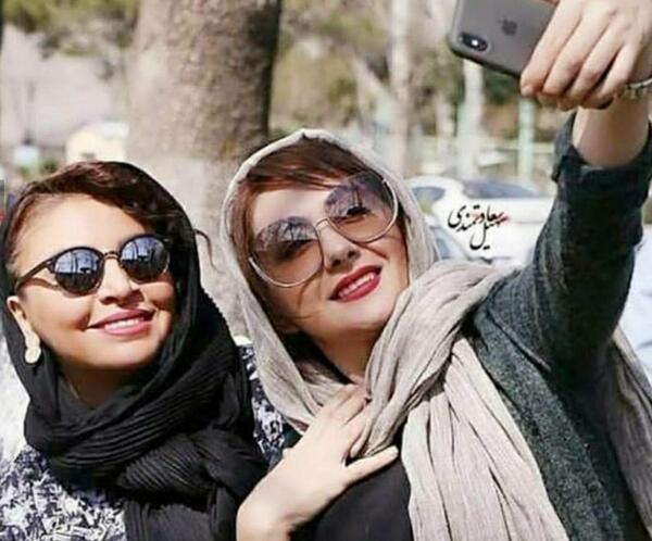 عکس هانیه توسلی در گیسو