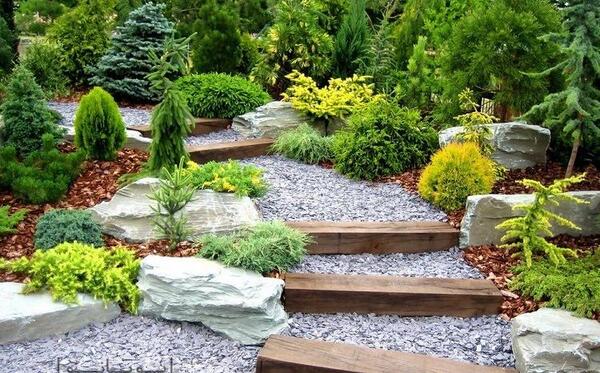 عکس ایده طراحی باغ و باغچه