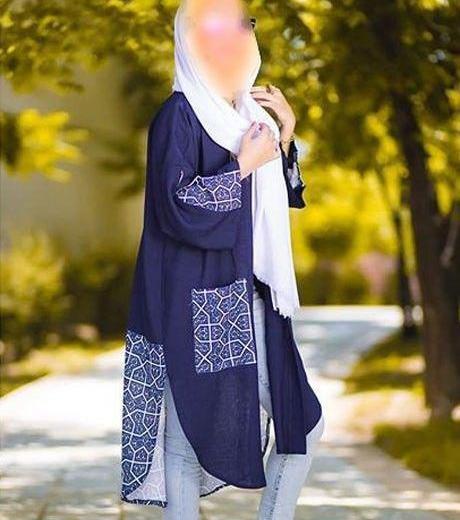 عکس مدل مانتو جدید آستین کیمونو