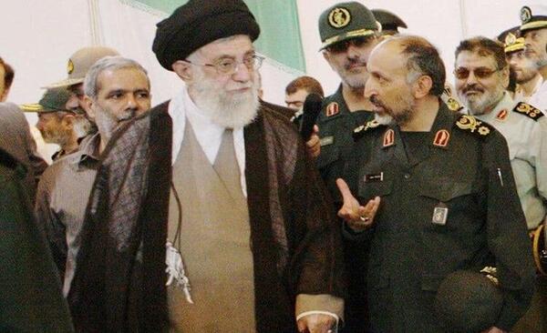 عکس نوشته تسلیت سردار حجازی