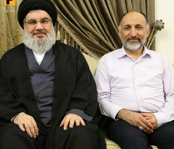 عکس نوشته تسلیت سردار حجازی