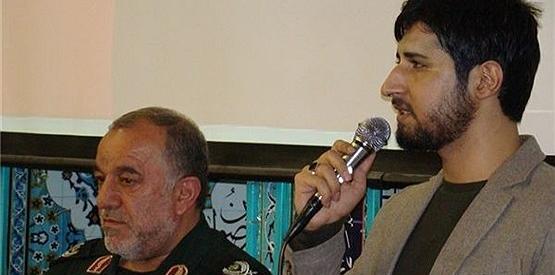 عکس حامد زمانی در کنار رهبر