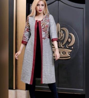 عکس زیباترین مانتو دخترانه جهان