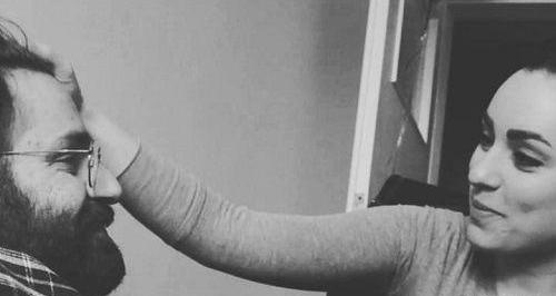 عکس شاهین نجفی و همسرش