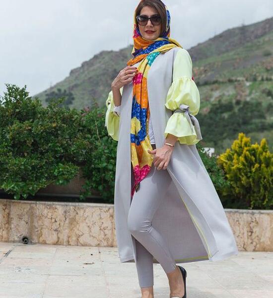 عکس مانتو طوسی