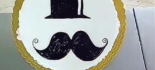 عکس کیک تولد پسرانه سبیل