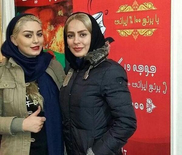 عکس سمانه پاکدل و سحر قریشی