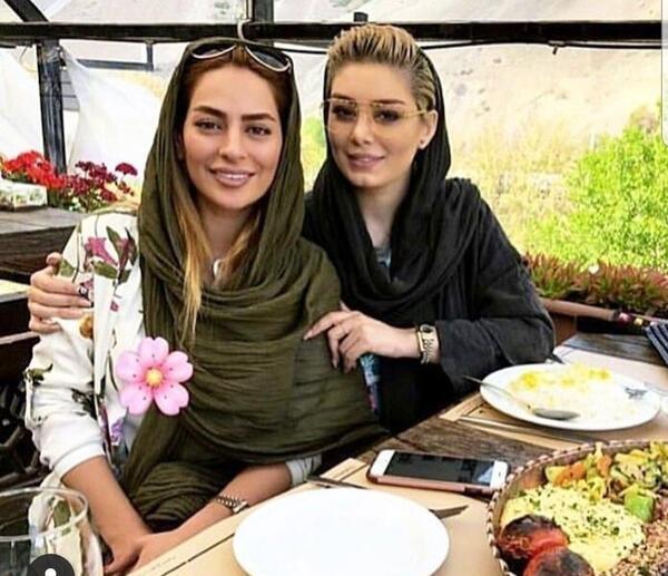 عکس سمانه پاکدل و سحر قریشی