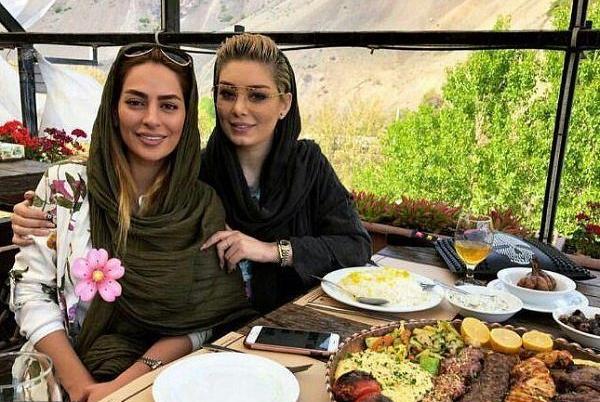 عکس سمانه پاکدل و سحر قریشی
