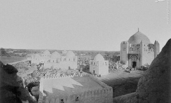 عکس ضریح قبرستان بقیع