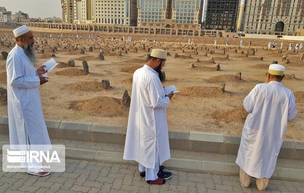 عکس ضریح قبرستان بقیع
