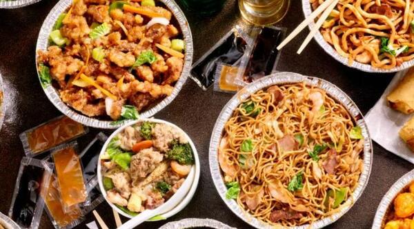 عکس غذا چینی ها