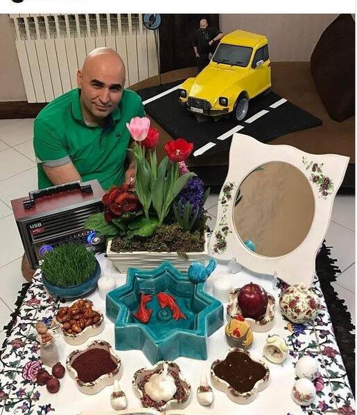 عکس سفره هفت سین در اینستاگرام
