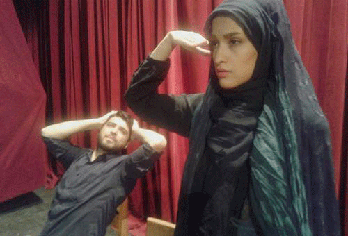 عکس ریحانه رضی و همسرش