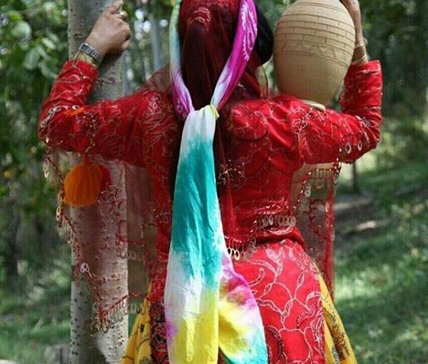 عکس دختر زیبای قشقایی