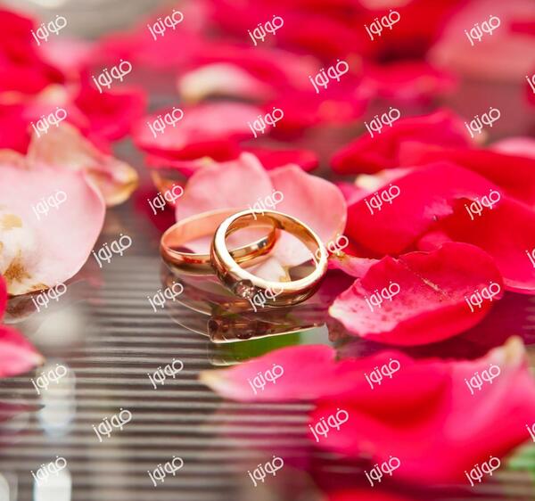 عکس حلقه ازدواج با کیفیت بالا