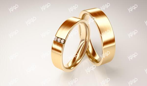 عکس حلقه ازدواج با کیفیت بالا