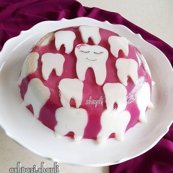 عکس ژله دندونی