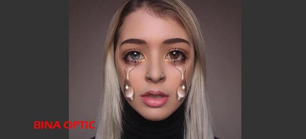 عکس چشم لنز