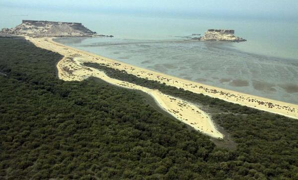 عکس هوایی قشم