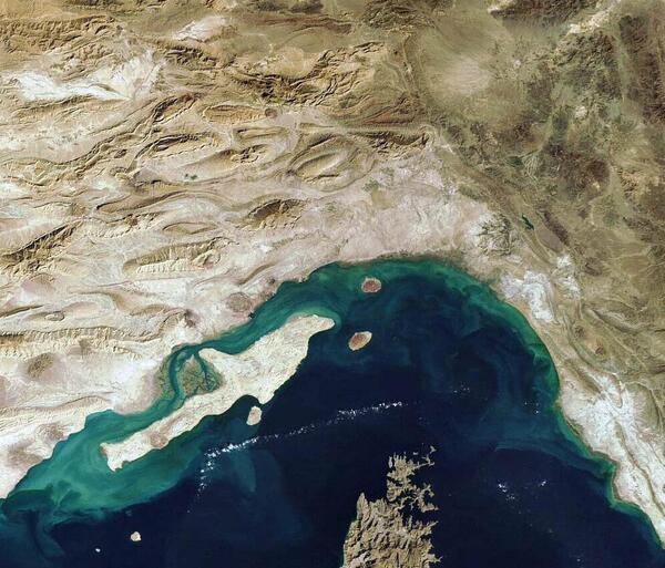 عکس هوایی قشم