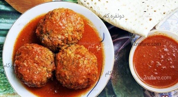 عکس غذا کوفته