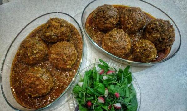 عکس غذا کوفته