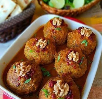 عکس غذا کوفته