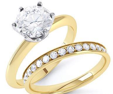 عکس حلقه ازدواج از دور