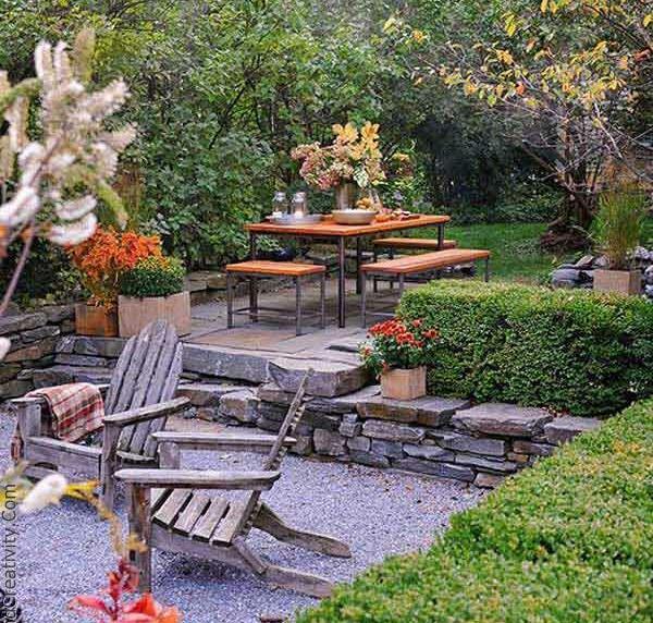 عکس ایده های جالب برای باغ