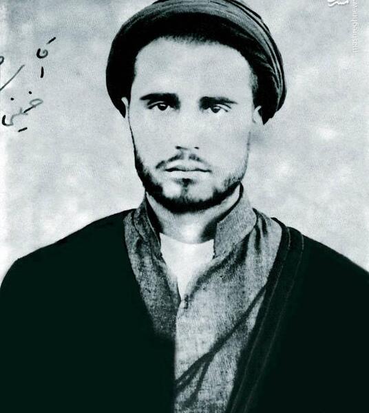عکس پرتره امام خمینی