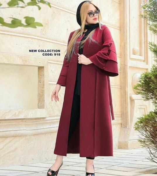 عکس مانتو بلند شیک در اینستاگرام