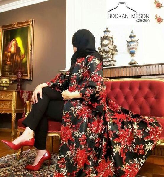 عکس مانتو بلند شیک در اینستاگرام