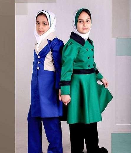 عکس مانتو دخترانه کلاس اول