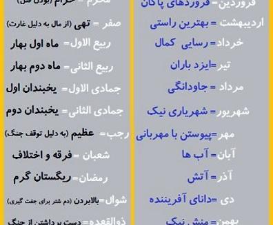 عکس ماه های قمری