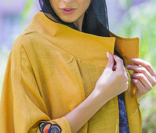 عکس مانتو آستین کیمونو