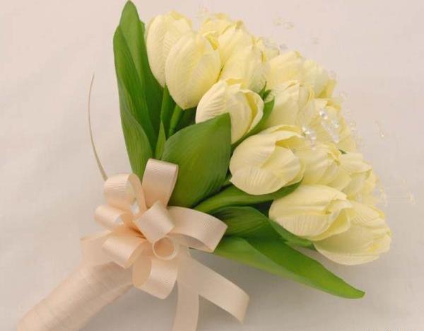 عکس دسته گل لاله عروس