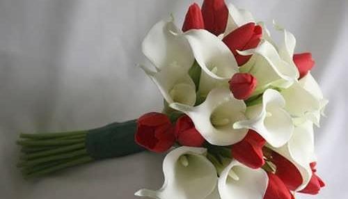 عکس دسته گل لاله عروس