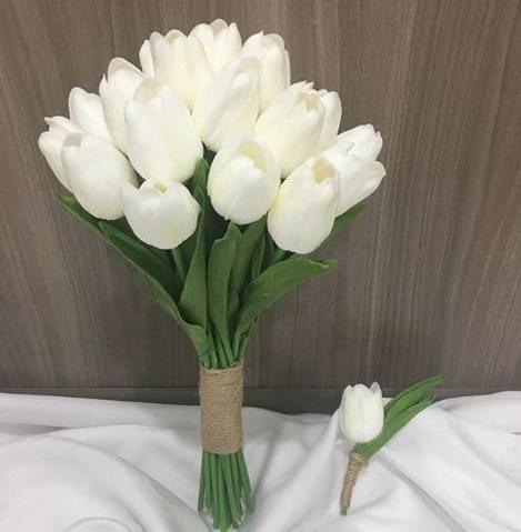 عکس دسته گل لاله عروس