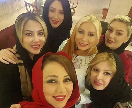 عکس خانوادگی فریبا نادری