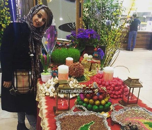 عکس از سفره هفت سین عید