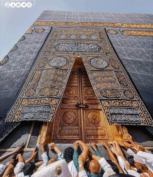 عکس رنگی کعبه