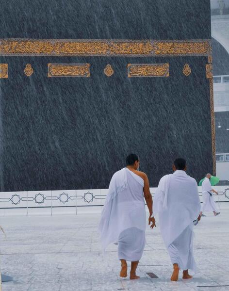 عکس رنگی کعبه