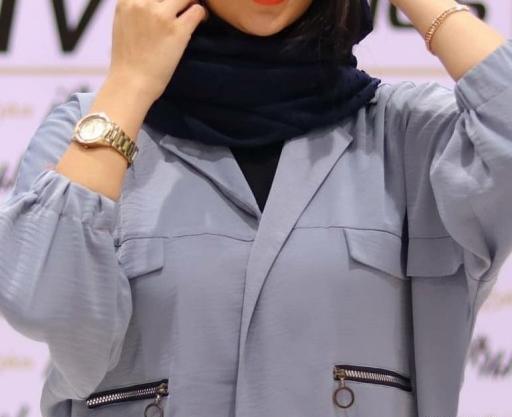 عکس مدل مانتو جلو باز زیپ دار