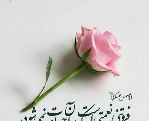 عکس نوشته تولد امام حسن عسکری
