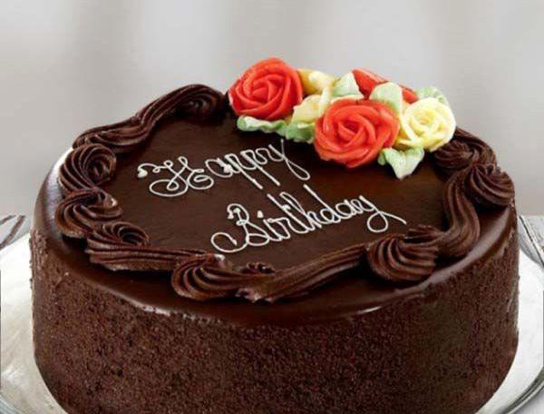 عکس کیک شکلاتی ساده
