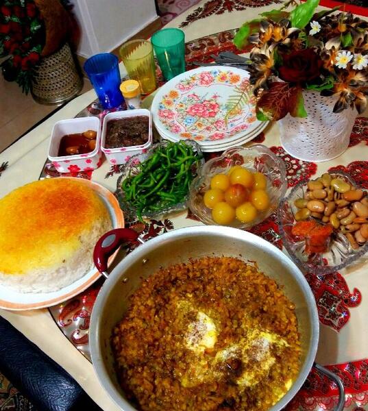 عکس غذا شمالی