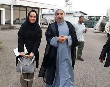 عکس دوست دختر حسن روحانی