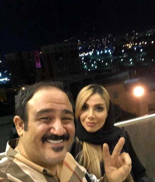 عکس زن مهران غفوریان